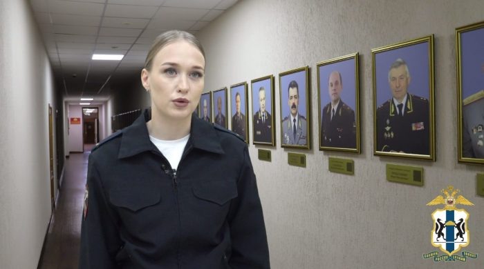 Кадр видео ГУ МВД России по Новосибирской области.