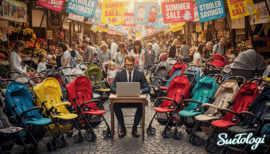    Сезонные распродажи в Авито Коляски