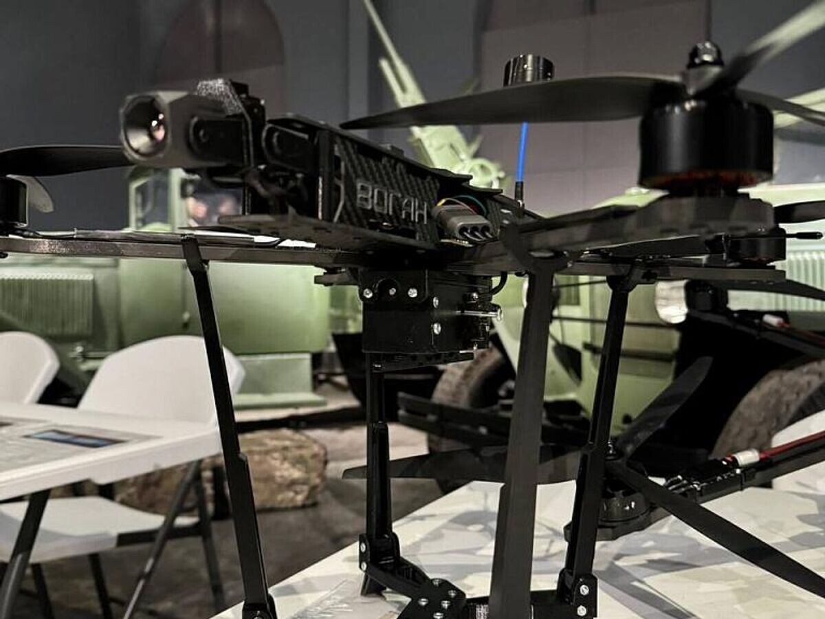    Резидент технопарка в Югре модифицировал FPV-дрон "Воган"© Фото : Фонд развития Югры