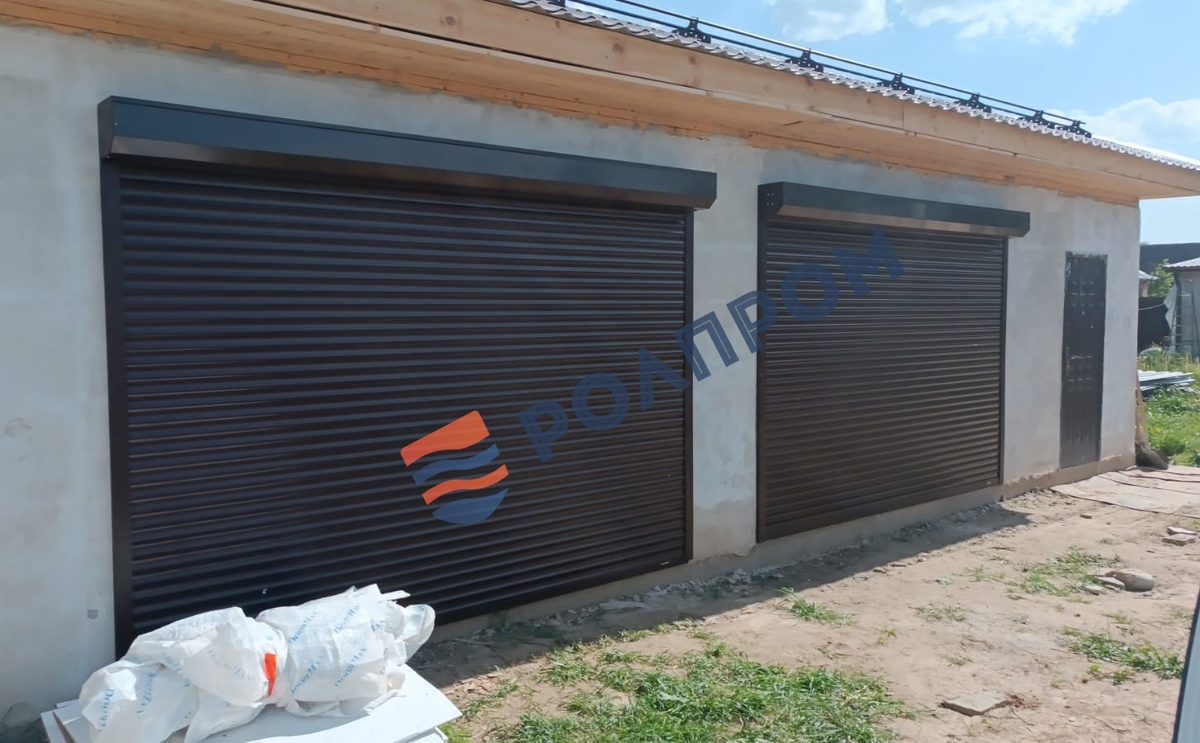 Рулонные ворота для гаража