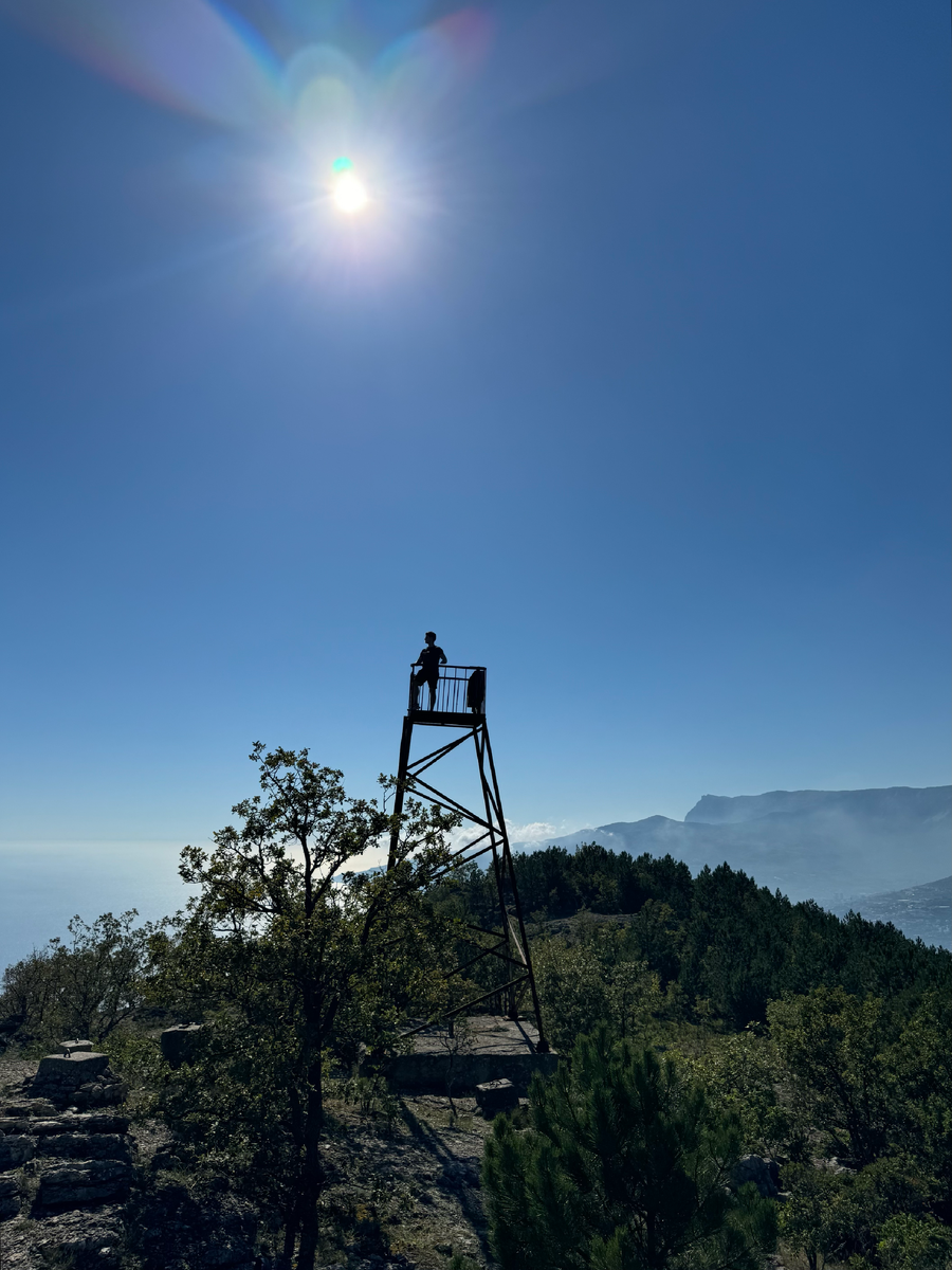 Вышка на смотровой площадке