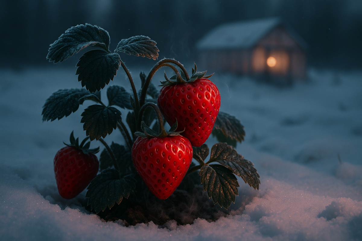 Клубника в январе. Клубника в январе?