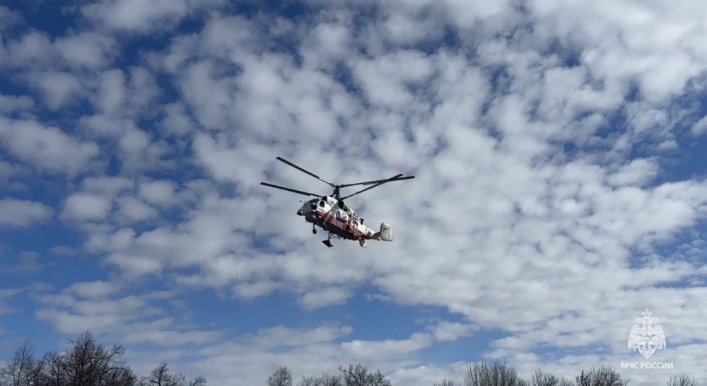    Вертолёт Ка-32 привлекли на поиски туристки на Иремеле в Башкирии