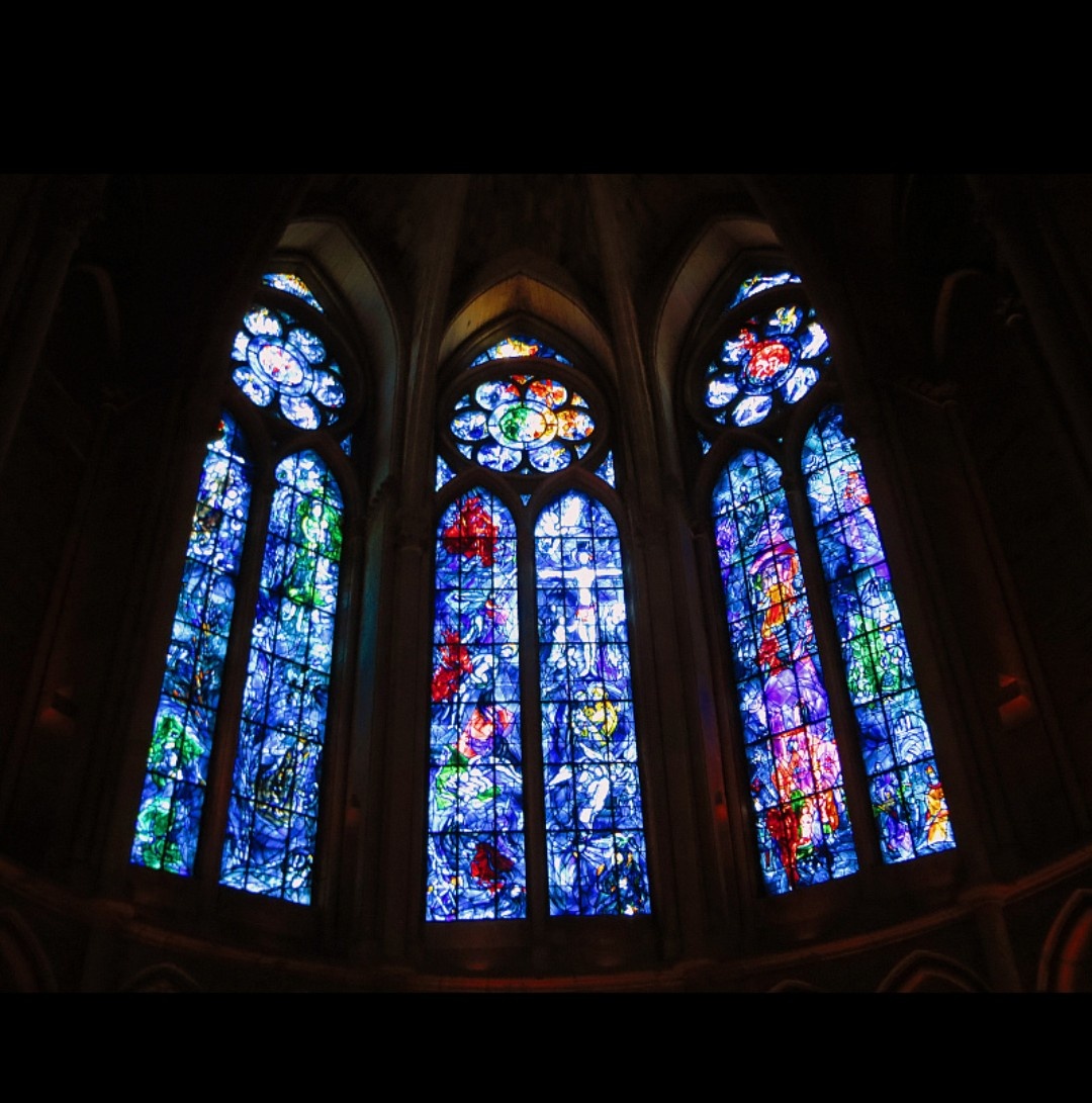 Окна Реймского собора, фото из интернета