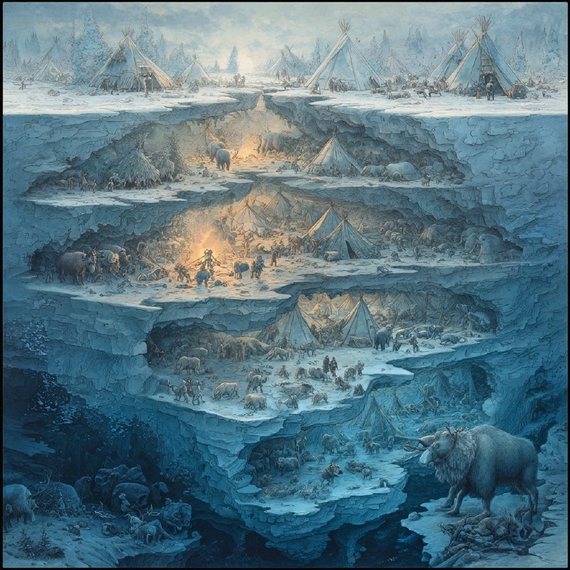 Концепция Нижнего мира. Продукт ИИ.