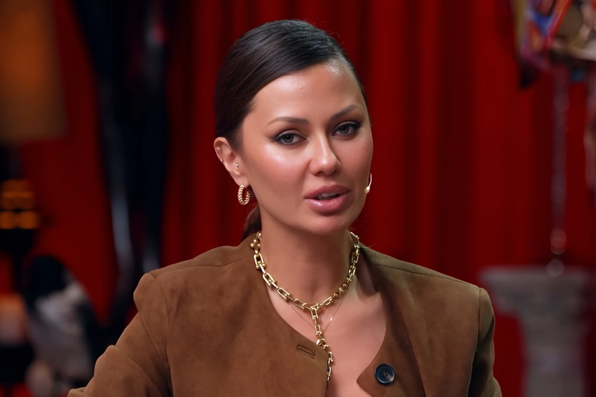 Виктория Боня. Кадр из шоу "Злые языки".