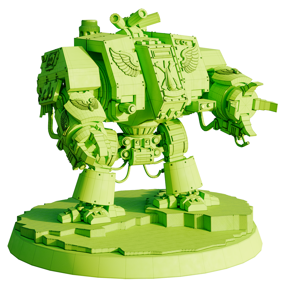 3d-модель из игры Warhammer 40,000