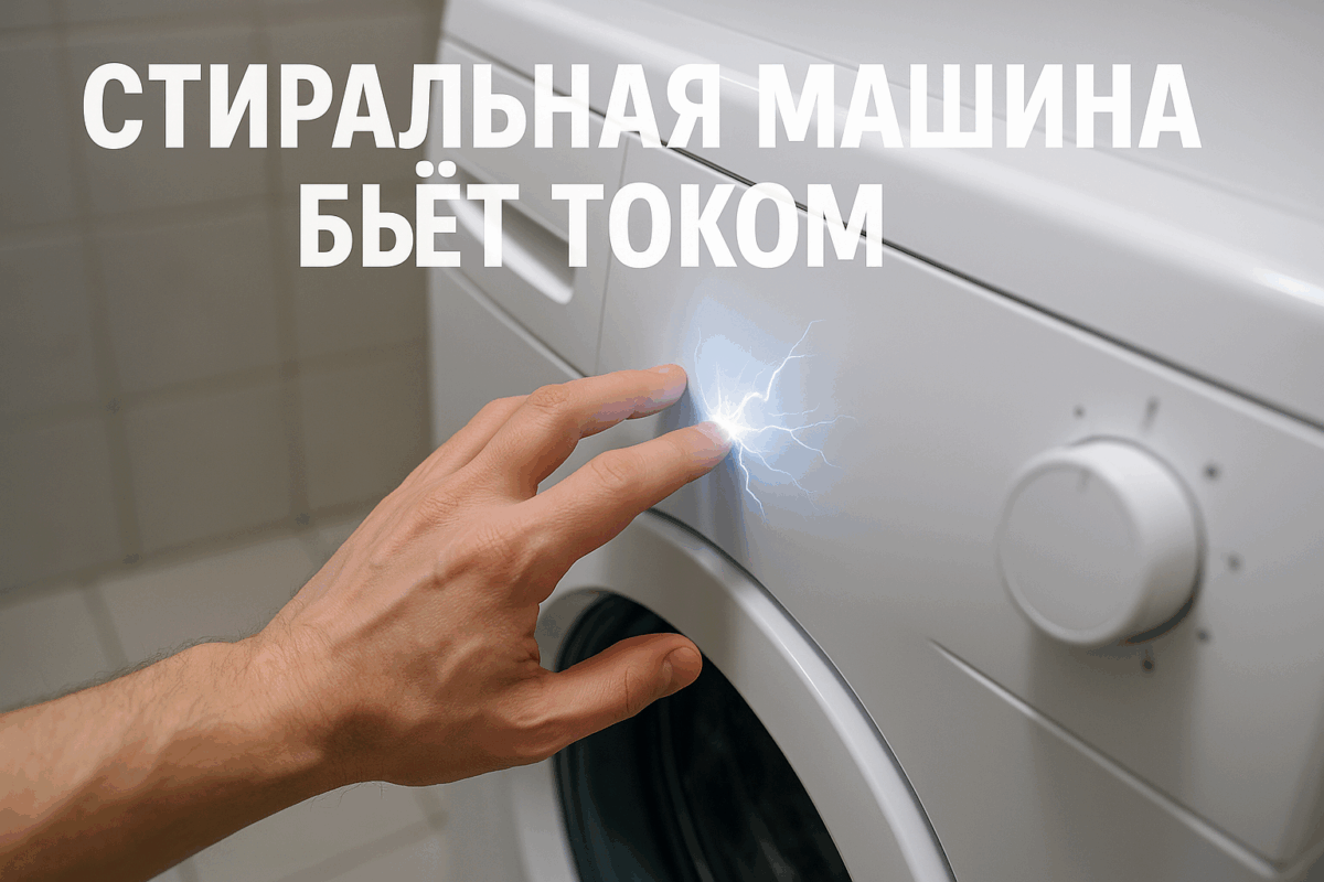    Стиральная машина бьет током — устранение проблемы Михаил Юрьевич