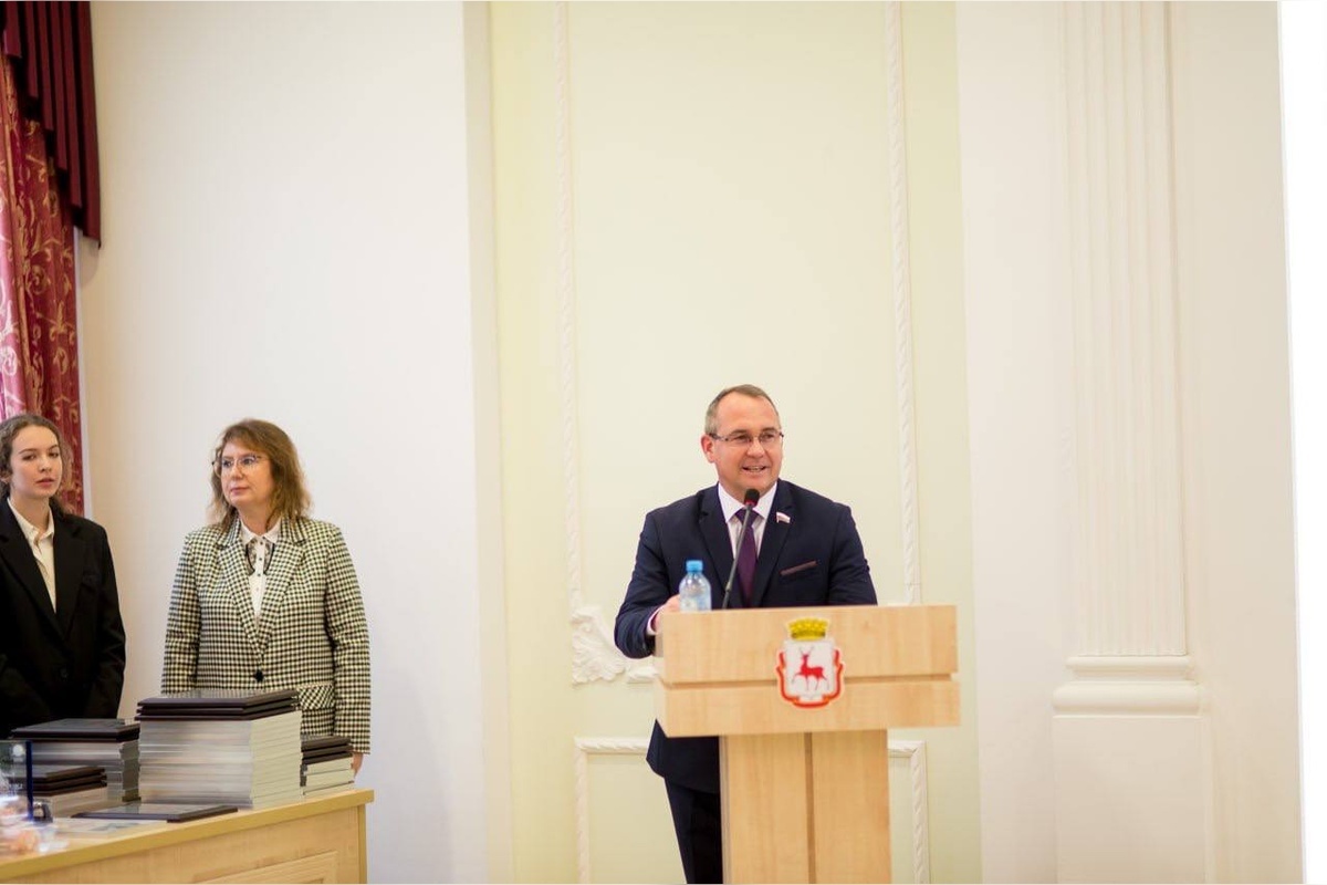    Фото: Председатель городской Думы Нижнего Новгорода Евгений Чинцов, Источник: t.me/ea_chintsov