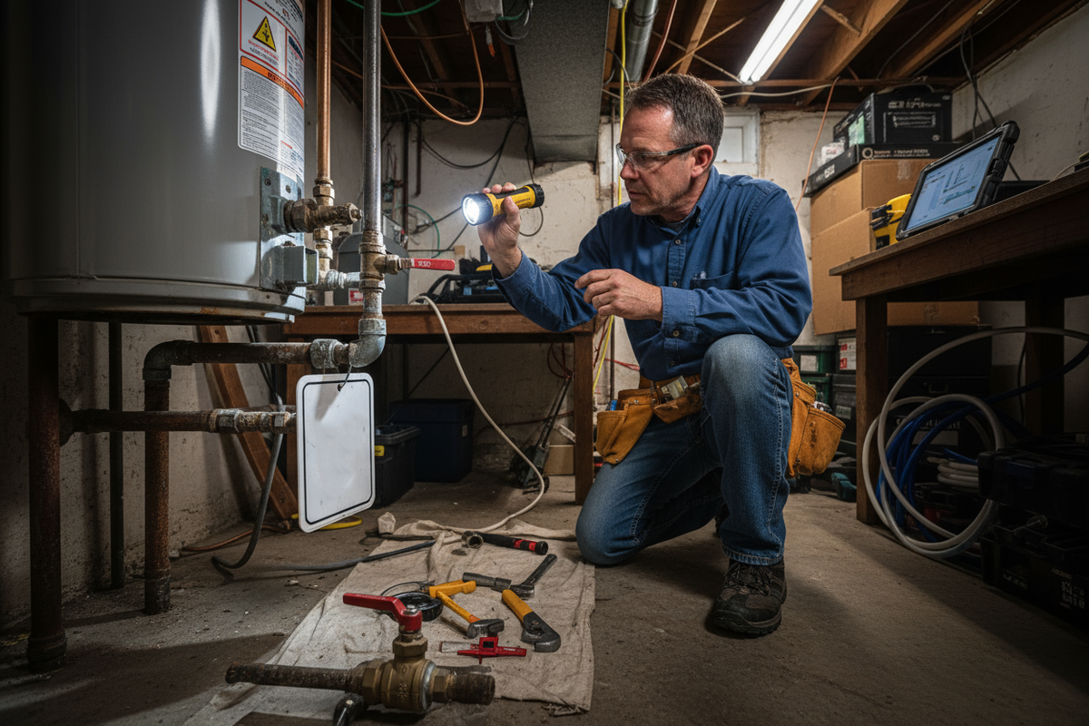 Демонтаж старой системы водоснабжения