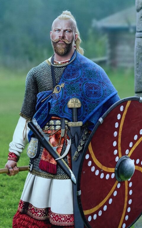 Так мог выглядеть Святослав по мненею нейросети, если в нее загрузить описание князя