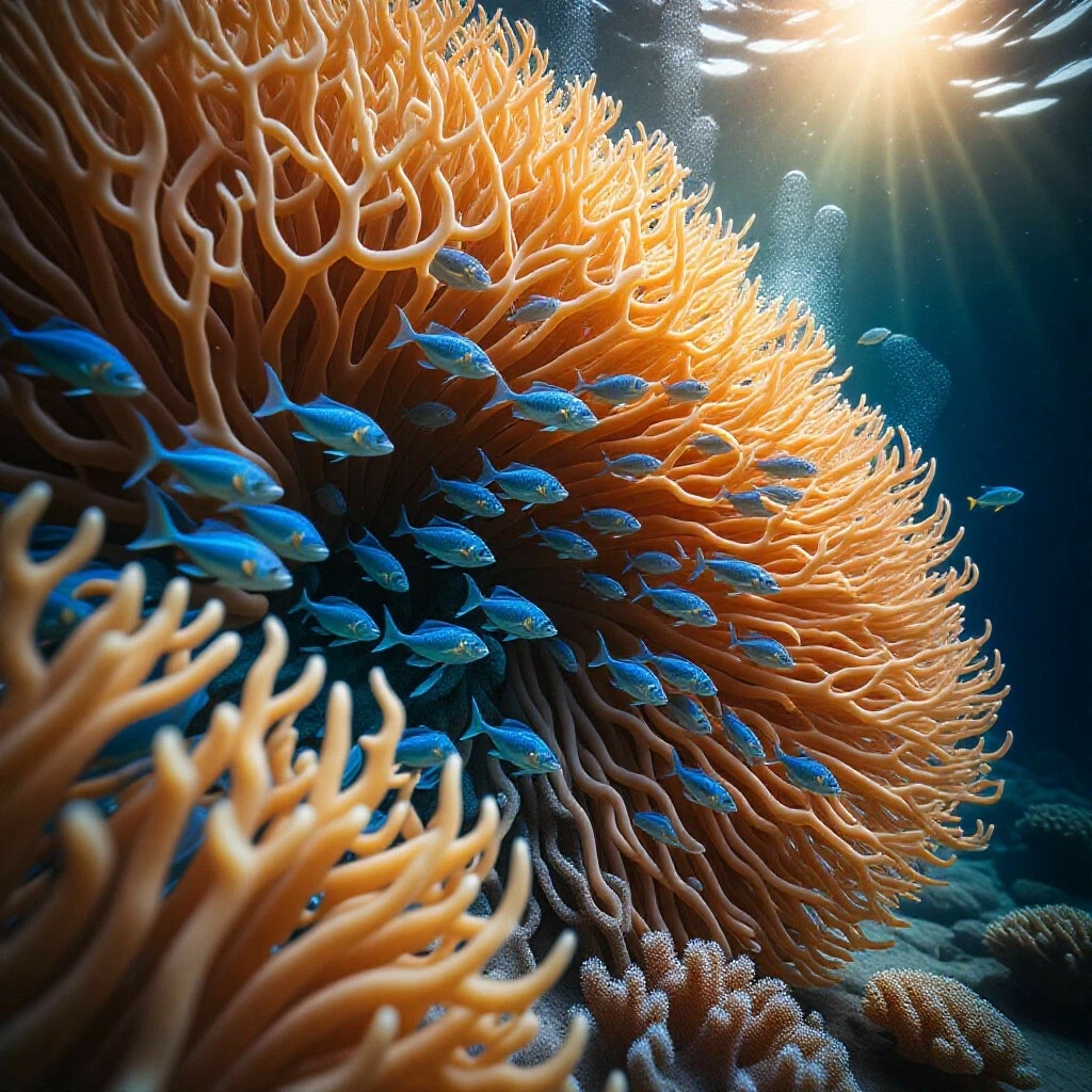 Коралл-горгонария