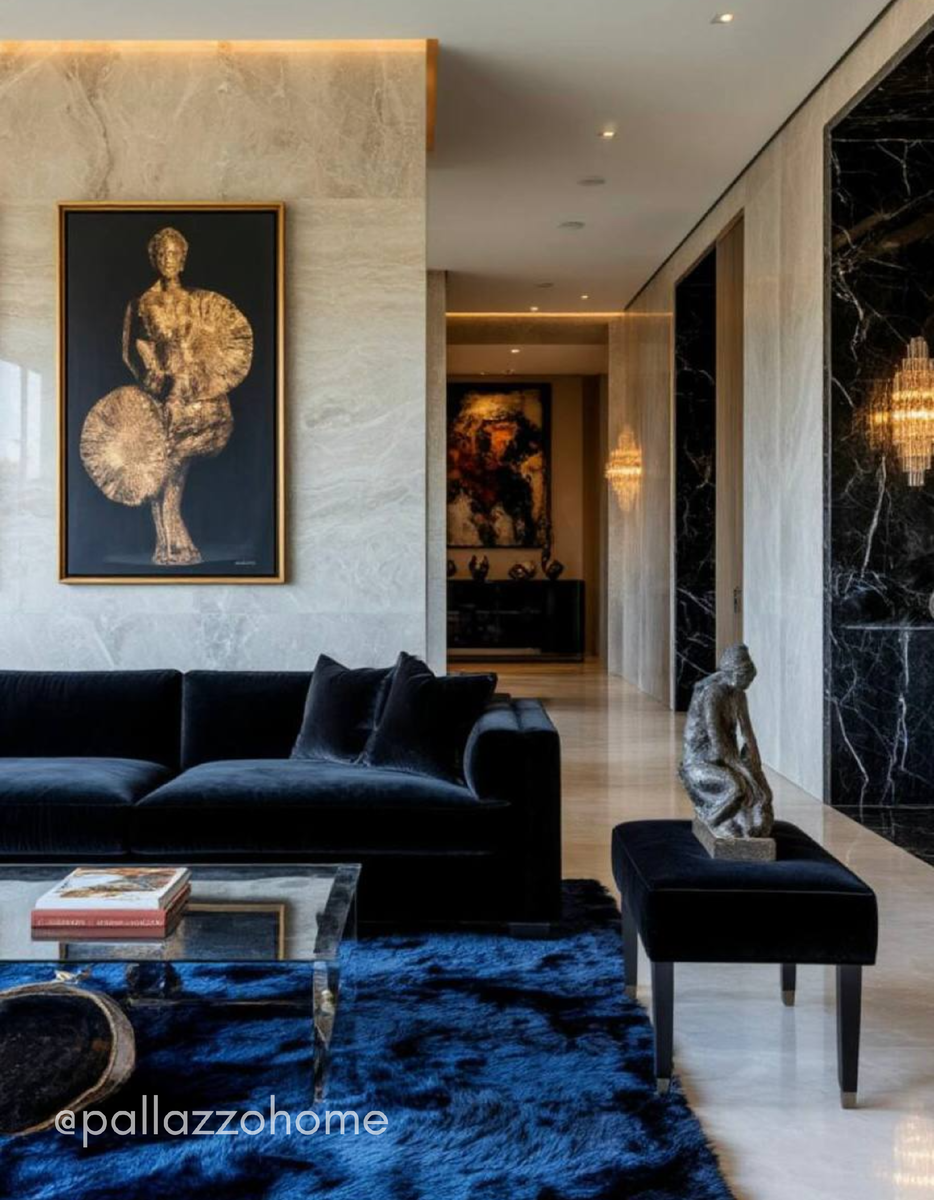 Когда всё продумано — интерьер дышит. Даже если в нём тишина. Интерьер quilet luxury