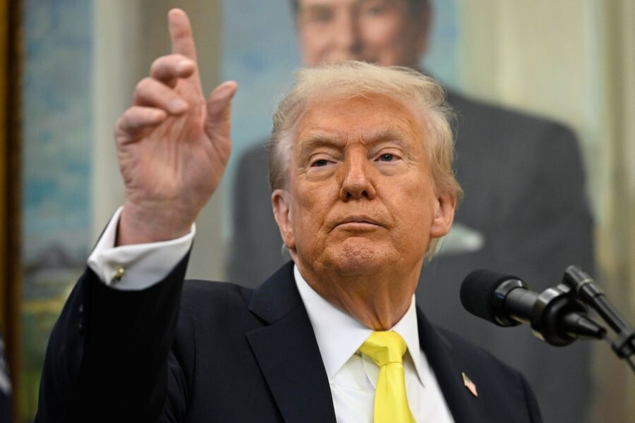    Президент США Дональд Трамп / Источник: © John McDonnell/AP/TASS