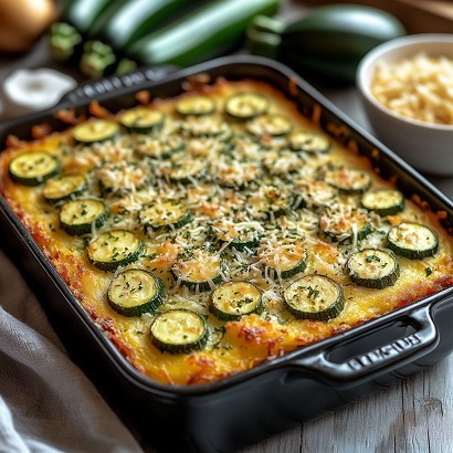 фото запеканки из кабачков с сыром