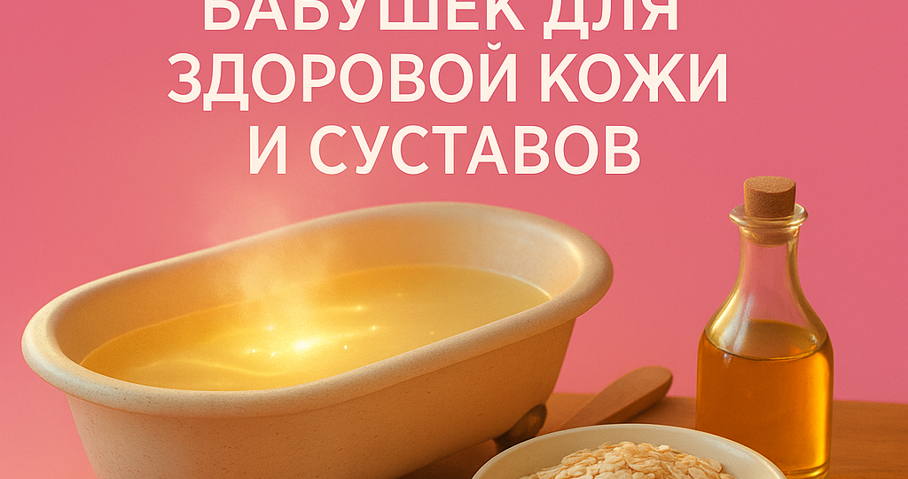 Советские бабушки клали это в ванну — кожа оставалась мягкой и суставы не ныли
