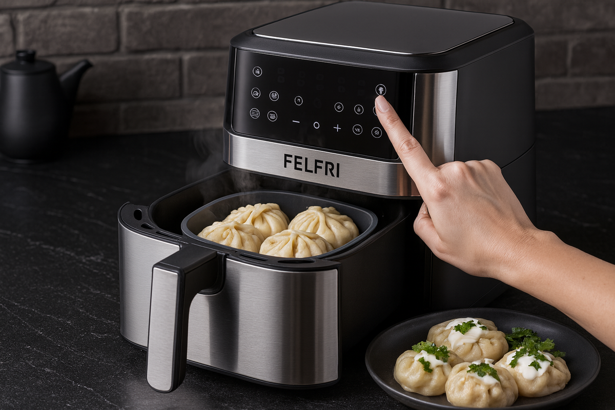 Манты в аэрогриле