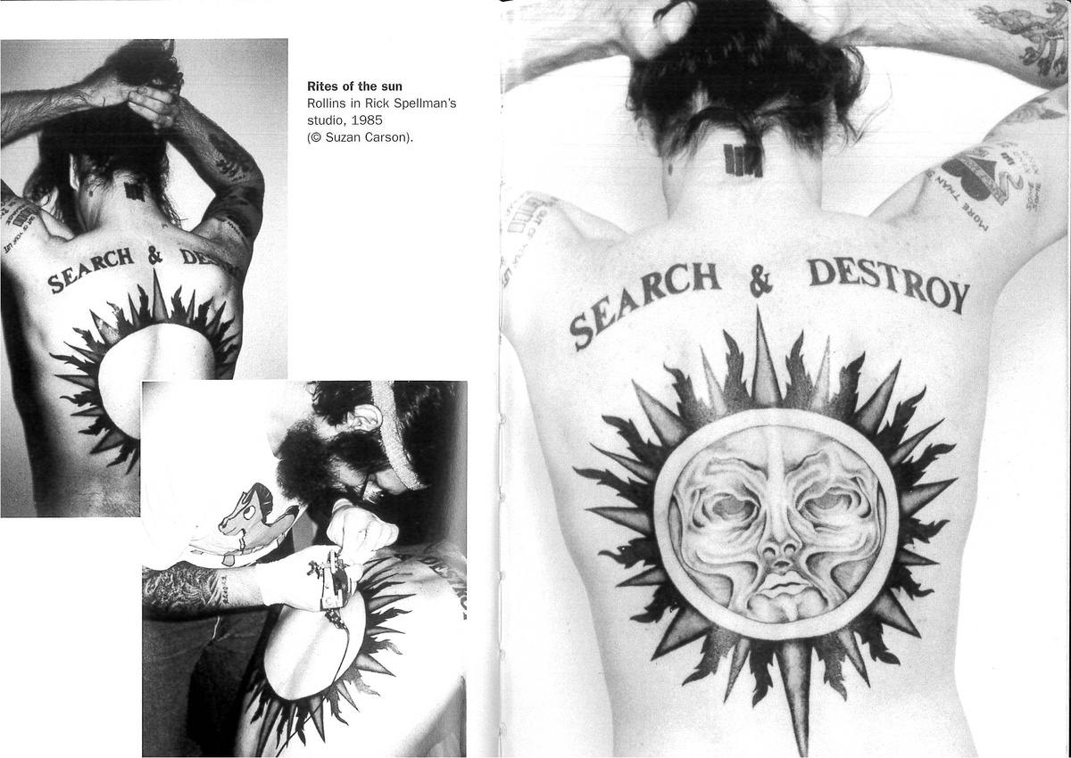 Татуировка в процессе изготовления. Фото из книги "Turned On".