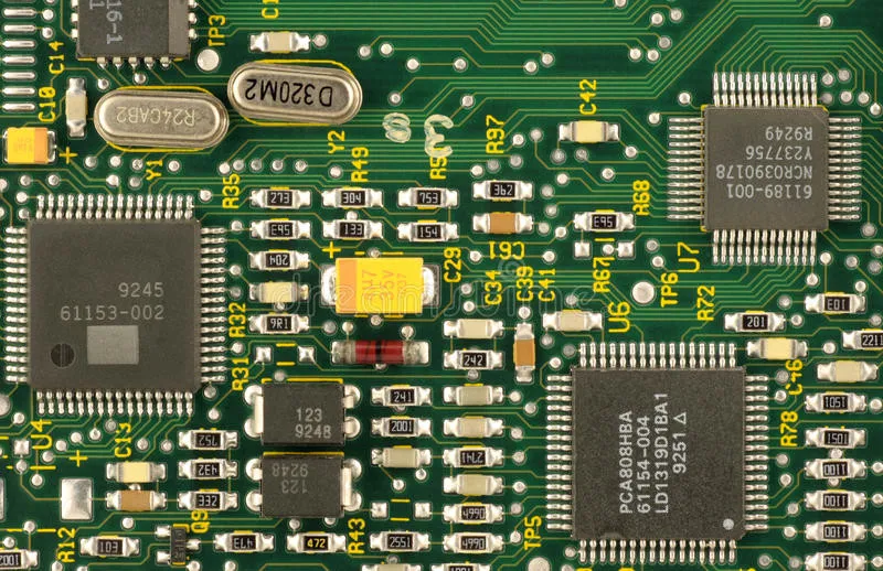Современная элекронная плата. 