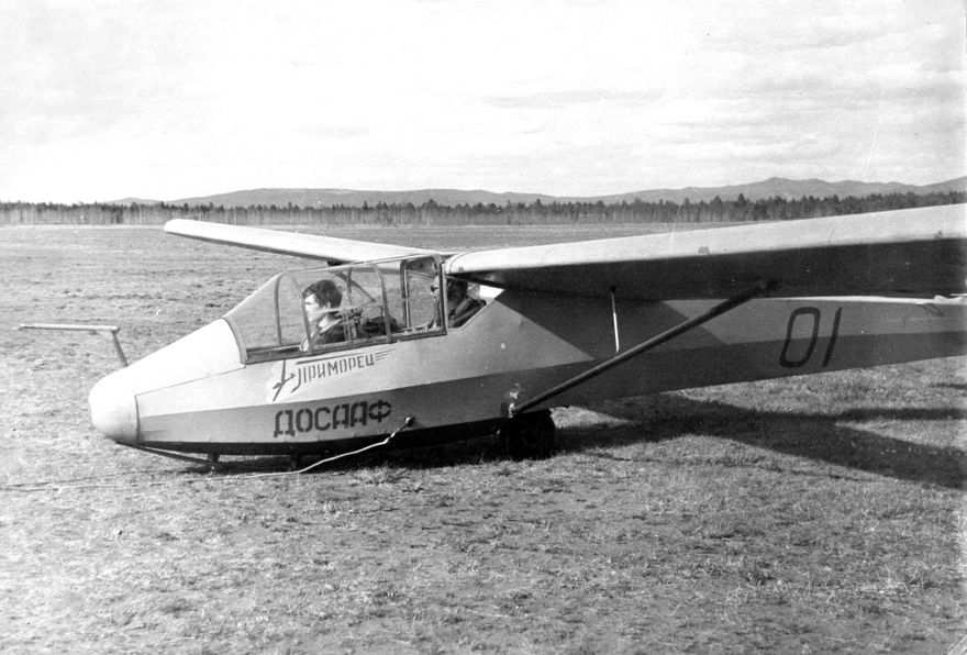 В фэроклубе на планёре