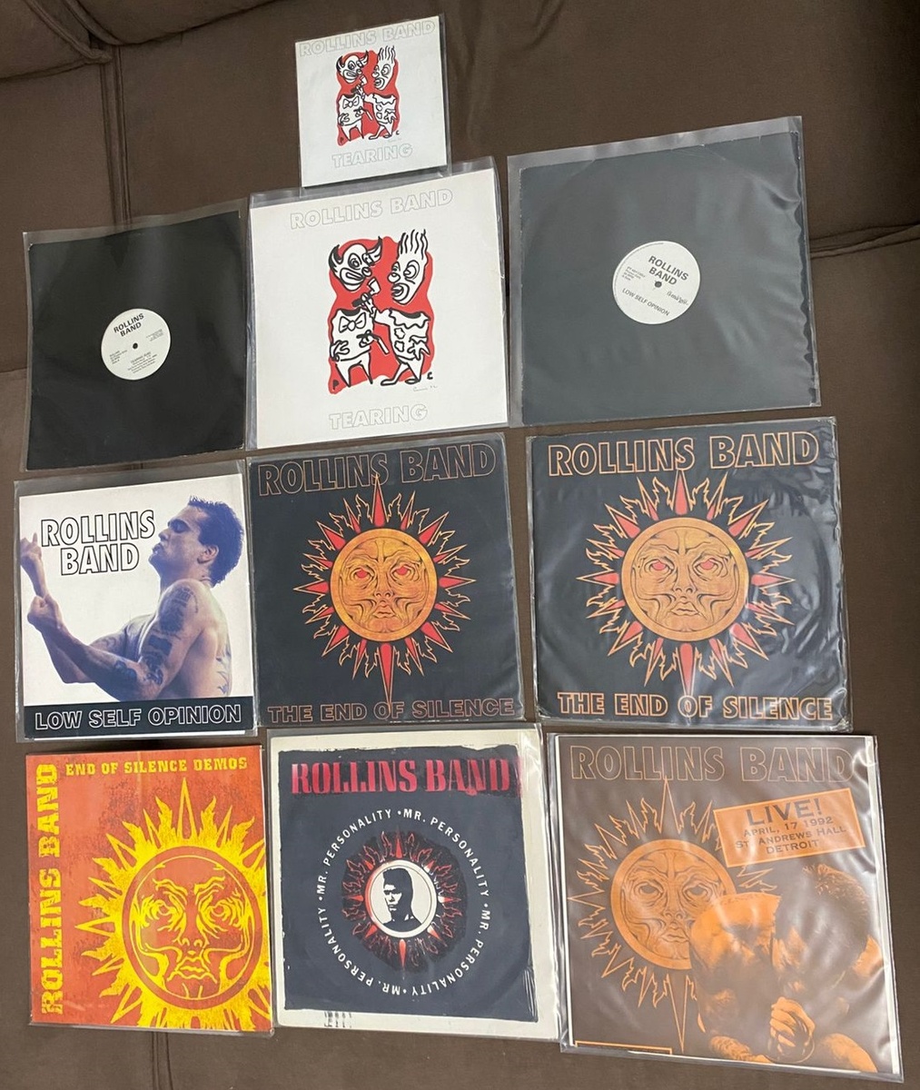 Релизы эпохи "The End Of Silence" (винил) (из коллекции автора). Фото автора.