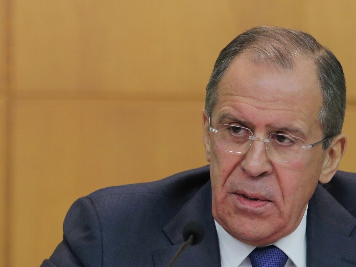    Пресс-конференция главы МИД России С.Лаврова© РИА Новости / Виталий Белоусов