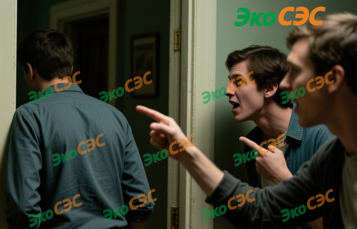 Все соседи будут тебя осуждать из-за тараканов