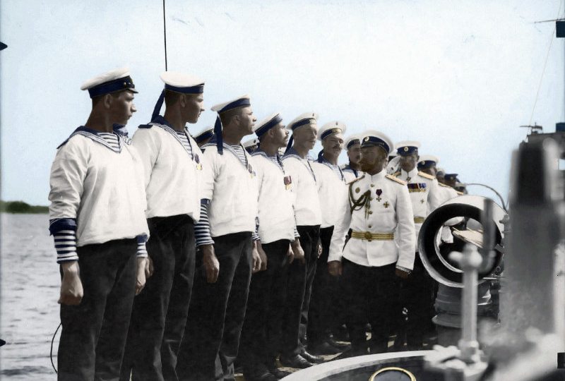 Коллективный портрет русского матроса нач. XX века от старшего офицера ЭМ «Новик».