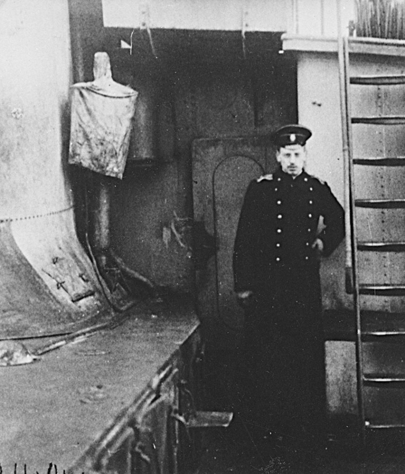 Г.К. Граф на эсминце «Новик», Первая мировая война.