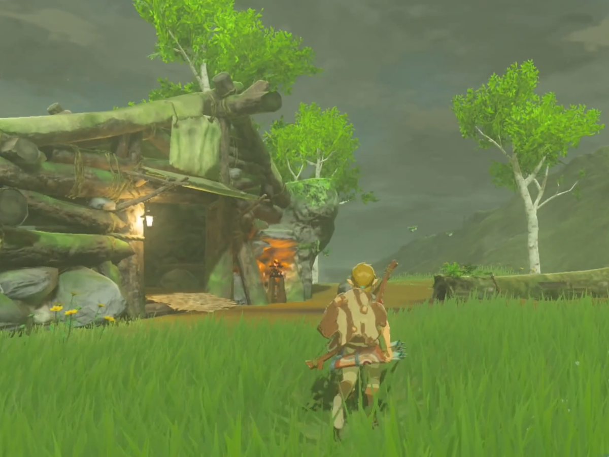 Избушка старика