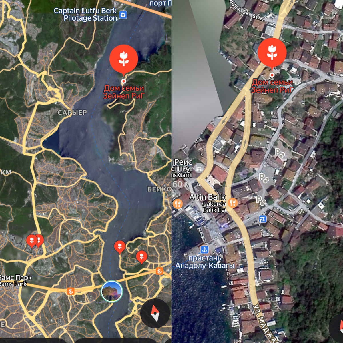 Дом семьи Зейнеп в сериале «Розы и грехи»