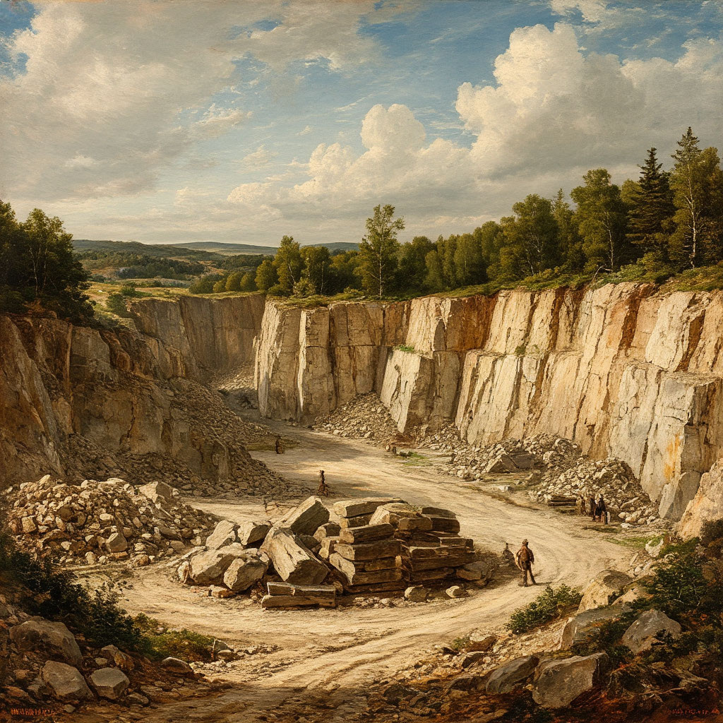 Каменоломня.