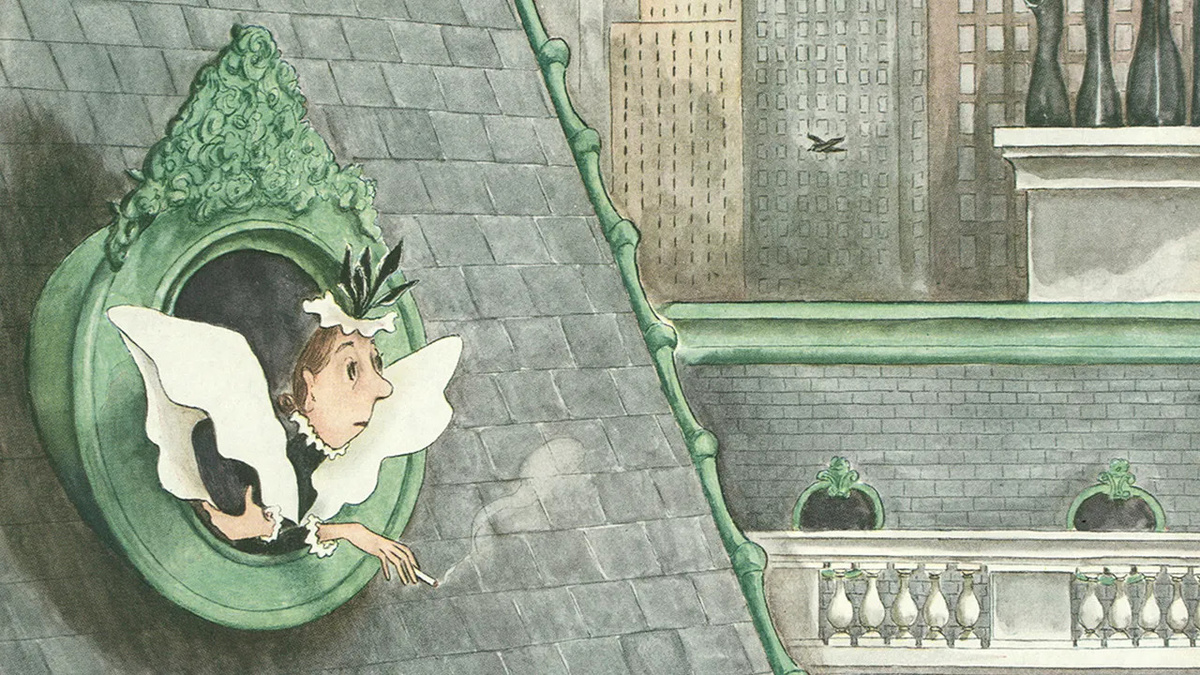   (Mary Petty). . .   The New Yorker. ,  24. 1941.   ,       . - .. 