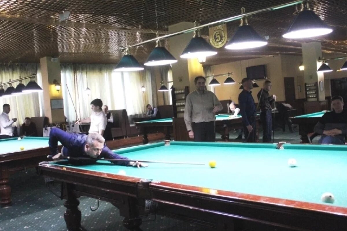    Спортсмены из разных стран примут участие в соревнованиях по бильярду в НСО