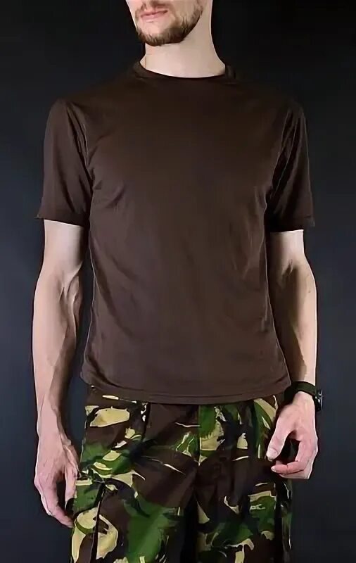 Футболка полевая коричневая Coolmax