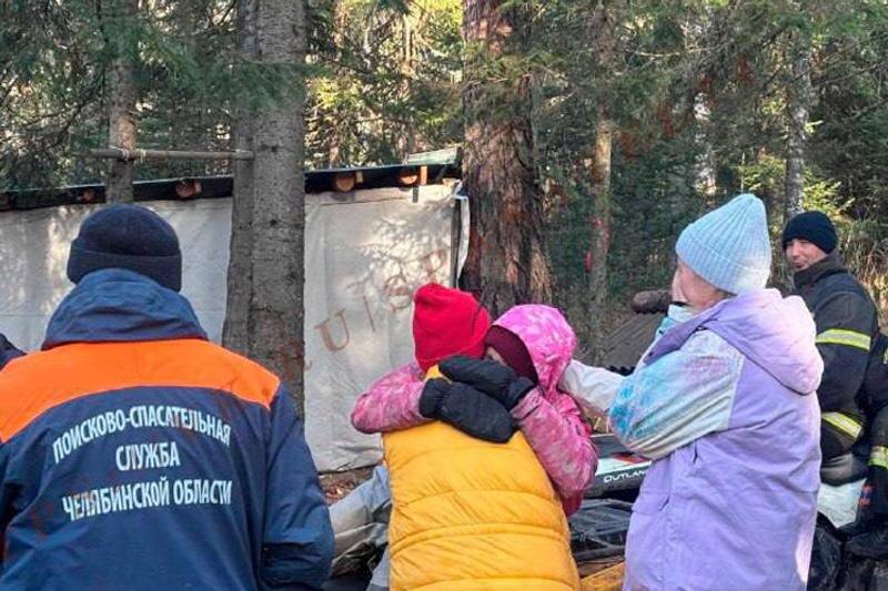    Поисково-спасательная служба Челябинской области. Найденная туристка