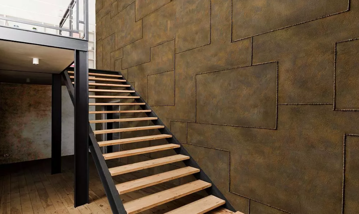 Decorazza Traverta на стене