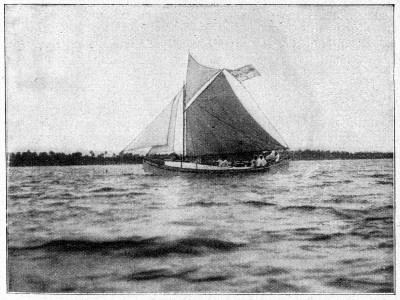 «Кронпринцесса Сесилия», фото сделано на ходовых испытаниях на Мопелиа - иллюстрация из книги "Seeteufel"