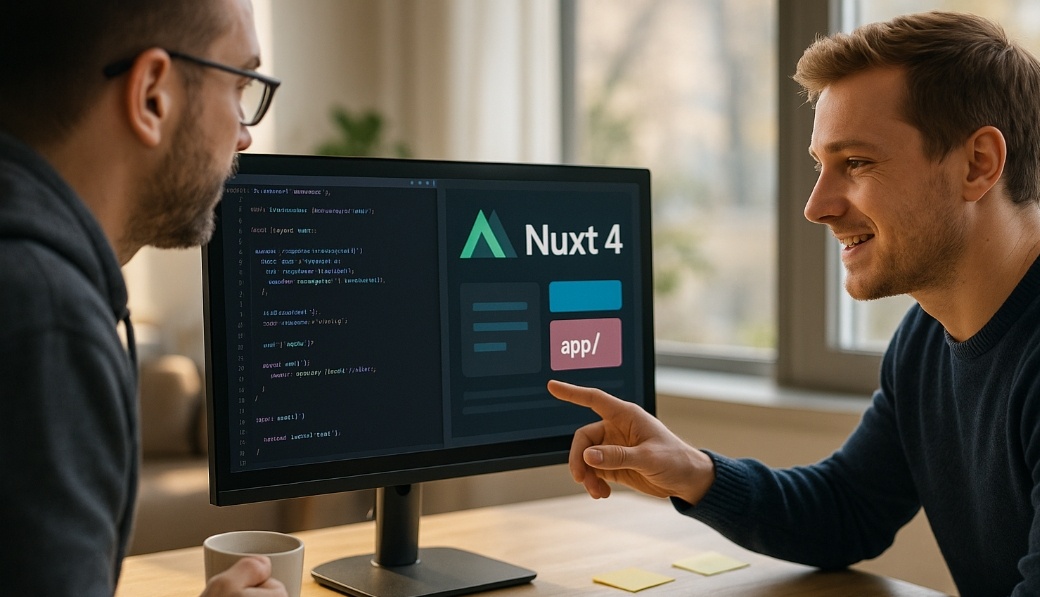 Nuxt 4: фреймворк для сайтов