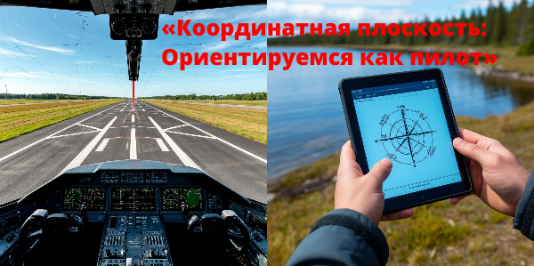 Как пилот, не сбиваясь с курса, находит путь в ночи? Секрет — в системе координат, которую вы точно знаете из школьных уроков. Давайте посмотрим на нее глазами штурмана!