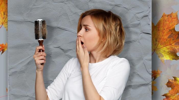 Почему осенью выпадают волосы: 5 главных причин и способы решения проблемы. Коллаж © Life.ru Фото © Shutterstock / FOTODOM /Eva March
