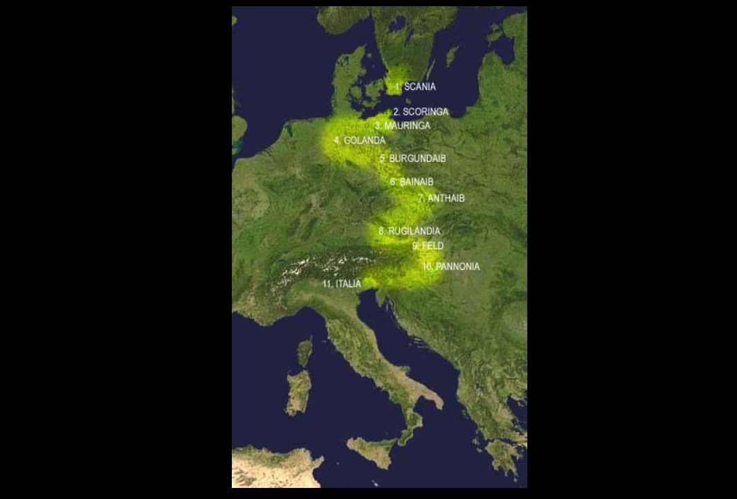 Путь лангобардов на юг