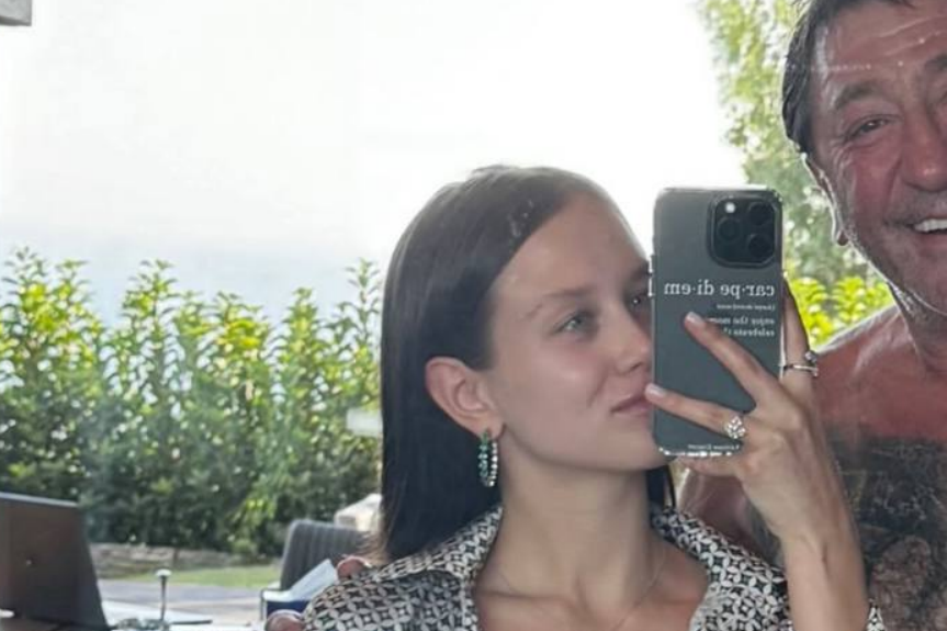 Аврора Киба и Григорий Лепс. Фото: соцсети / @avrorakiba