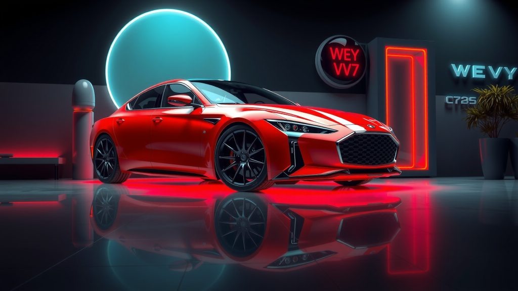    WEY VV7 GT brabus 2025: Как китайский премиум сотрудничает с немецким тюнером