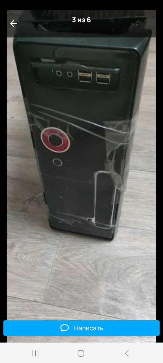 Системный блок многое переживший