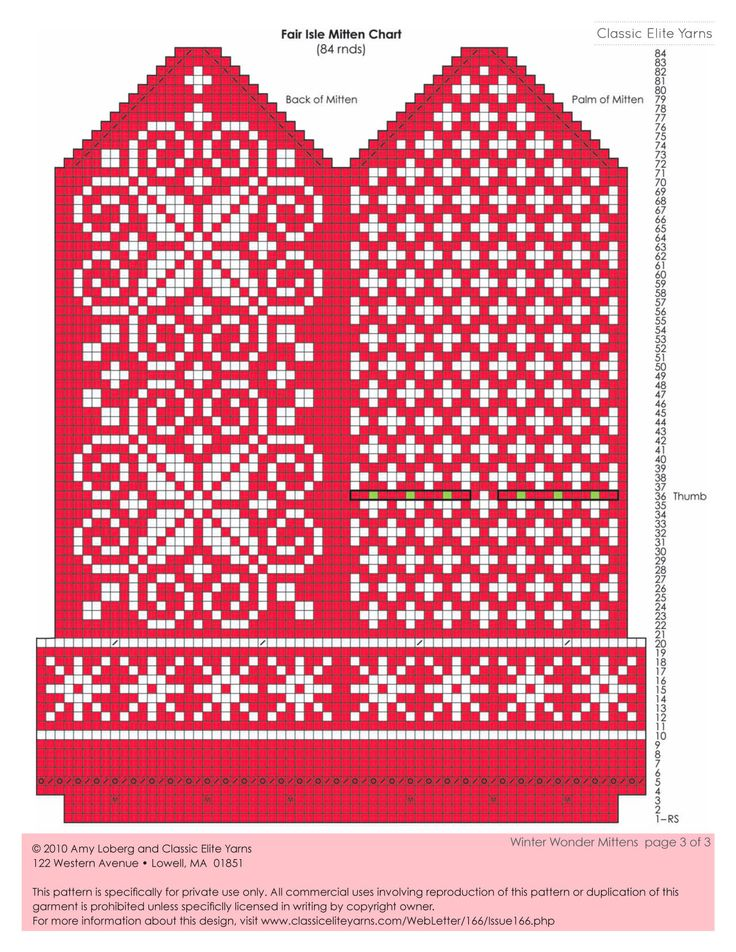 Вязала по такой схеме