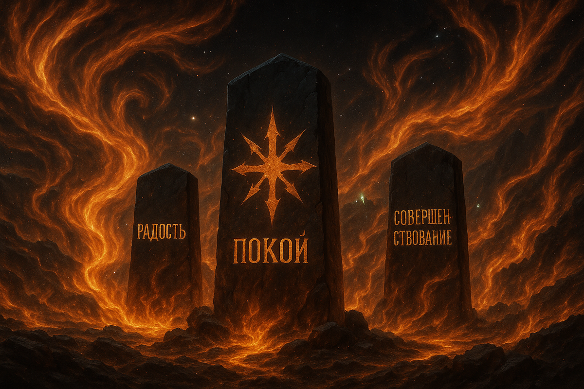 И здесь я хотел бы рассказать вам о трех столпах: Радость, Покой, Совершенствование. Если вы запомните эту информацию и будете использовать ее себе во благо, ваша жизнь станет намного лучше, как в магии, так и без нее.