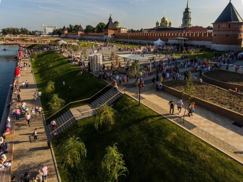 Ревитализация исторического центра Тулы. Фото: «Проект Россия», https://vk.cc/cQyCD1
