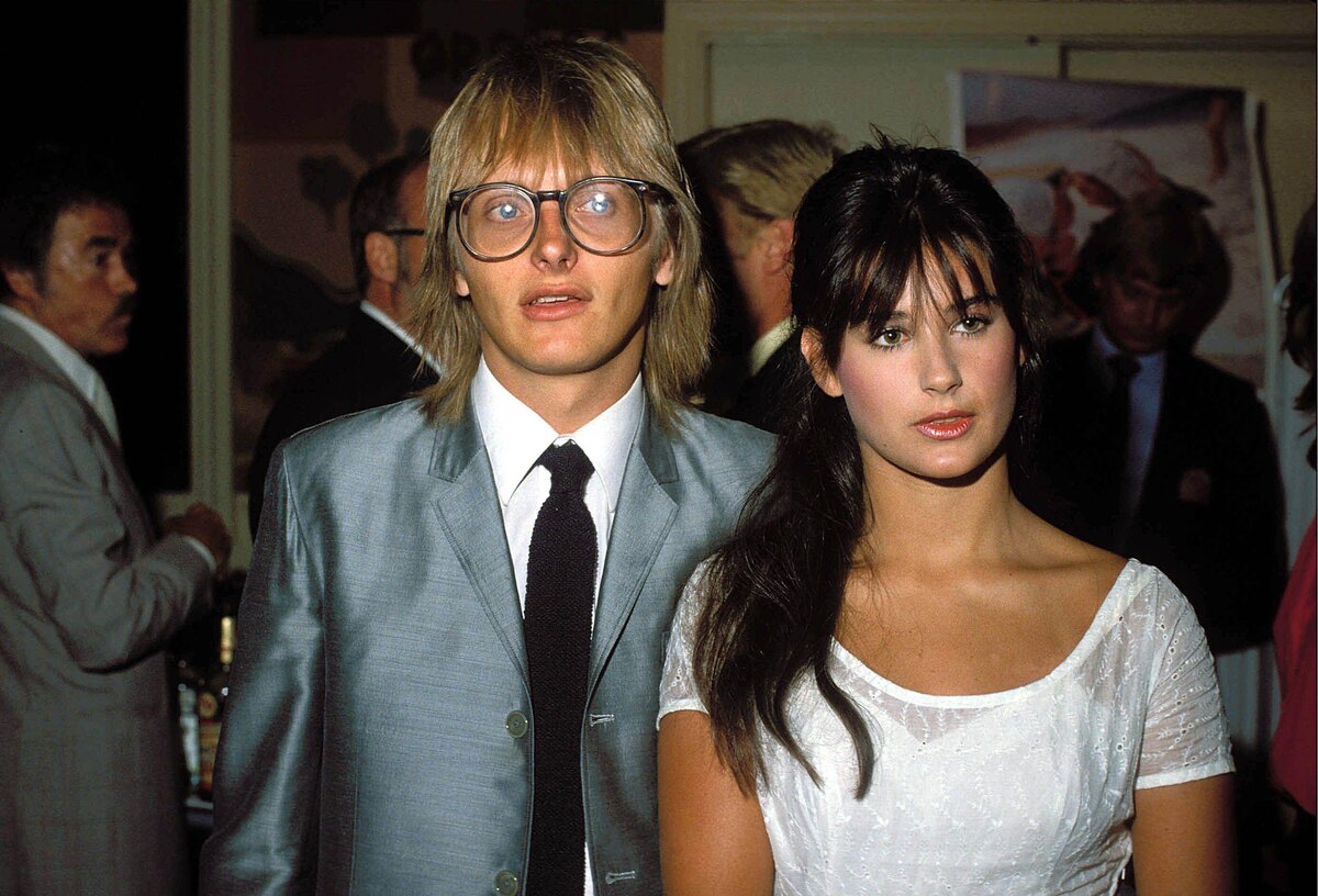 Фредди и Деми Мур