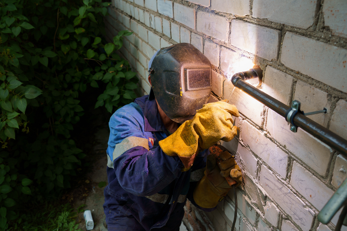 Сварка газопровода. Фото: Gasfoto.ru